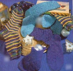 Модели вязанных носков.